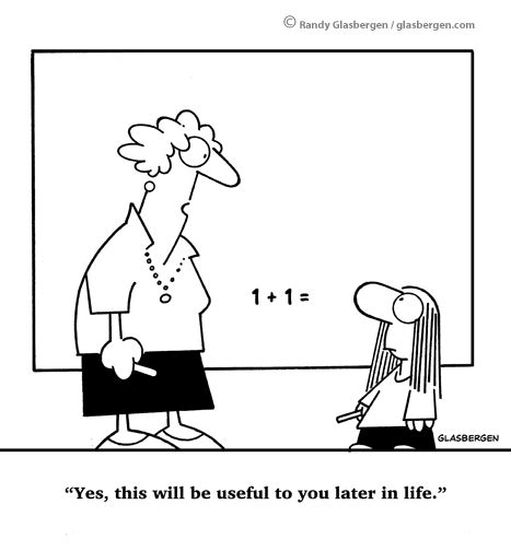 Funny Math Cartoons