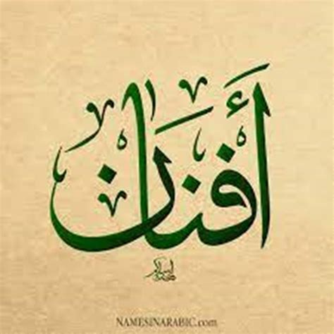 معنى اسم افنان في الاسلام