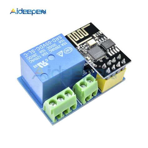 Esp8266 5v 1ch Relay Module Esp 01 Wifi Module For Arduino Uno R3