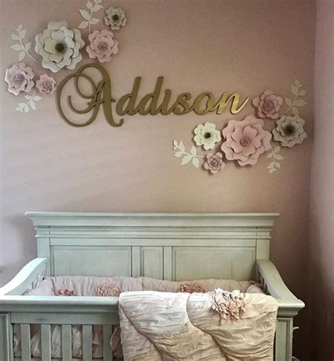 Etsy Nursery Name Decor