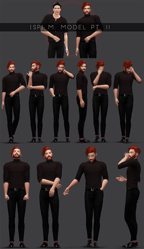 Best Sims 4 Model Pose Packs Male Female Fandomspot