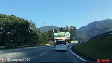 Rm6 at the gombak toll plaza and rm3.50 at the bentong toll plaza. JALAN TOL PALING INDAH DI MALAYSIA |KARAK HIGHWAY| - YouTube
