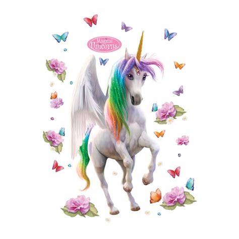 Walltastic Magical Unicorn Large Character Sticker Michaels
