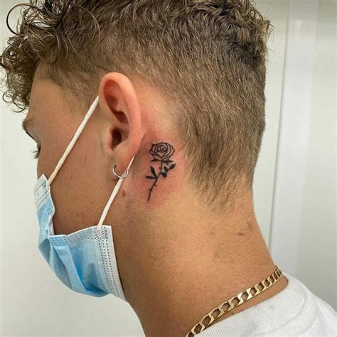 101 Best Behind Ear Tattoo Male Ideas Youll Have To See To Believe