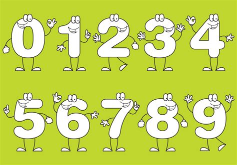 Cartoons With Numbers