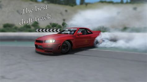 THE BEST DRIFT TRACK FOR BEGGINERS WITH A SKYLINE R34 600HP ASSETTO