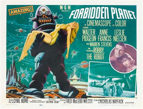Forbidden Planet 1956 Movie Poster 24x36 Amazon Ca Home