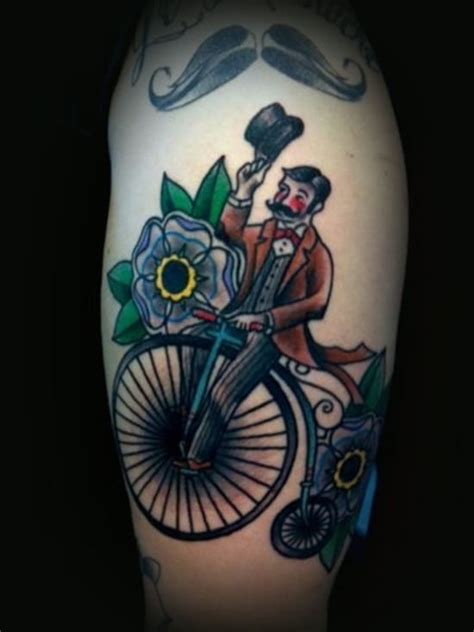 Cyclist Tattoo Designs Top 67 Bicycle Tattoo Ideas 2021 Inspiration