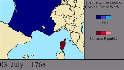 The French Conquest Of Corsica Every Week Youtube