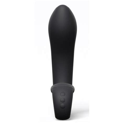 Dorcel Deep Expand Inflatable Anal Vibrator Black And Gold Sex Toys