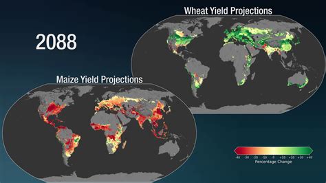 Nasa Svs Impact Of Climate Change On Global Agricultural Yields
