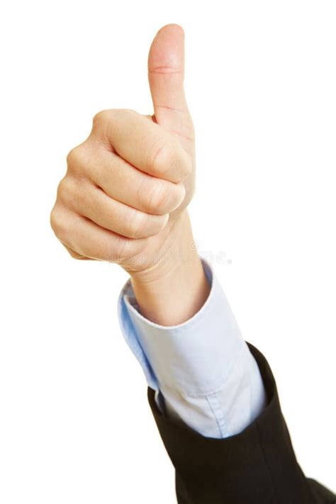 Thumbs Up As Victory Sign Stock Photo Image Of Successful 71678098