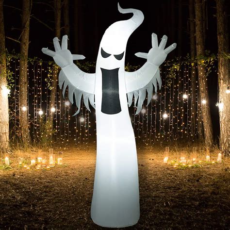 8 Ft Halloween Airblown Inflatable Ghost With Led Lights Only 1999