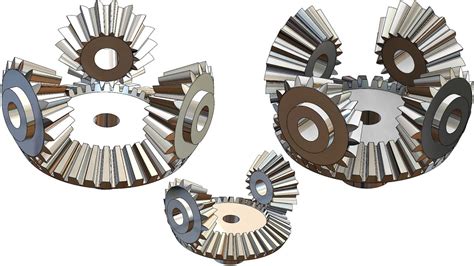 Mechanism 11 Multi Gears And Pinion Input Bevels Transmission