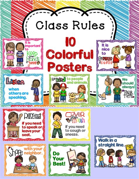 Class Rules Class Rules Preschool Classroom Rules Preschool Class Rules