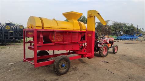 Maize Thresher Machine Tractor Driven Ravindra Thresher Bharat
