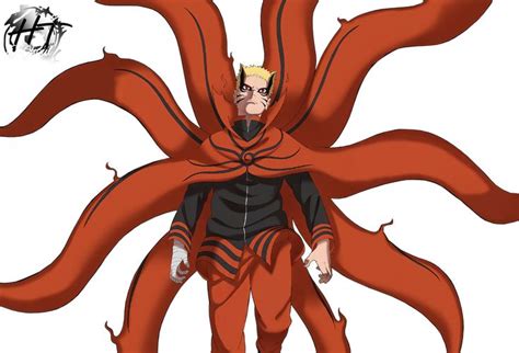 Uzumaki Naruto Baryon Mode Render By D4rkawaii On Deviantart In
