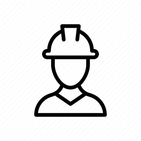 Avatar Builder Engineer Man Worker Icon