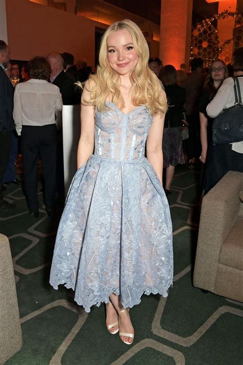 Dove Cameron Hot In A Blue Dress Scandal Planet