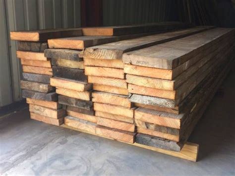 Our Texas Original Grade Reclaimed Longleaf Pine Furniture Lumber Is