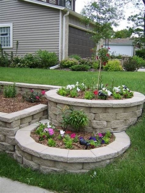 Terraced Beds Front Yard Landscaping Ideas Landscaping Your Front Yar