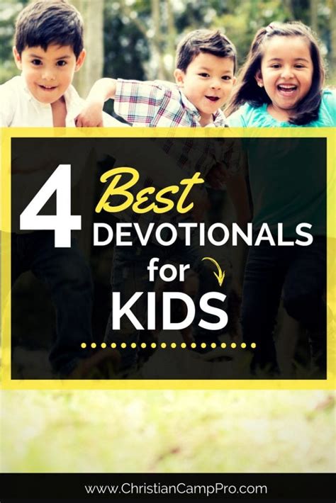 10 Best Devotionals For Kids Christian Camp Pro