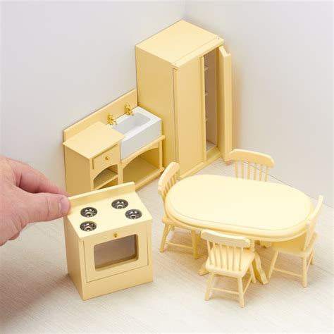 1:12 dollhouse miniature kitchen tableware supplies water glasses 4pcs. Dollhouse Miniature Kitchen Set - Bedroom Miniatures - Dollhouse Miniatures - Doll Making ...