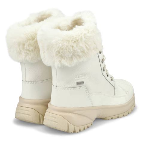 Ugg Women S Yose Fluff Winter Boot White Softmoc Usa