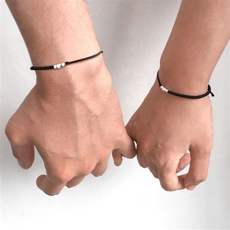 Side Couples Bracelet Bracelets For Boyfriend Matching Couple