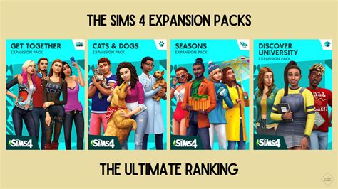 The Ultimate Ranking Of The Sims 4 Expansion Packs