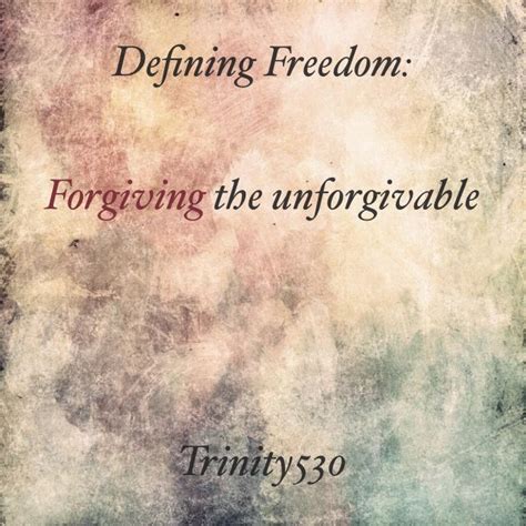 To Be Truly Free Is To Forgive Yourself First And Then The World 💜⚜️