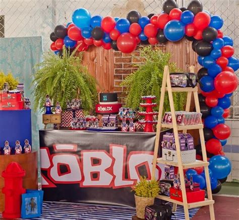 Fiesta De Roblox Para Niños Ideas De Decoración Para Fiestas