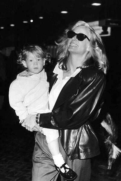 Farrah Fawcett Actress With Her Son Redmond Leave For Los 21474387