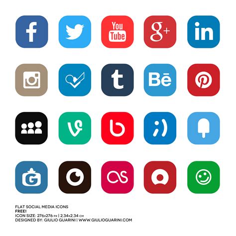 White Social Media Icons Vector Free Social Media Icons Vector Png At