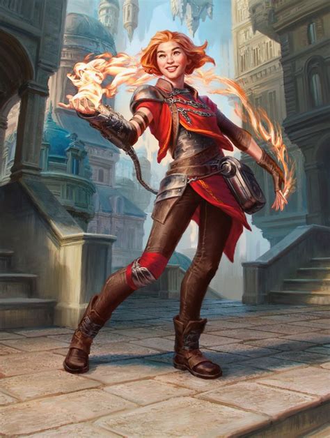 Chandra Novice Pyromancer Fantasy Character Design Female Wizard Character Inspiration