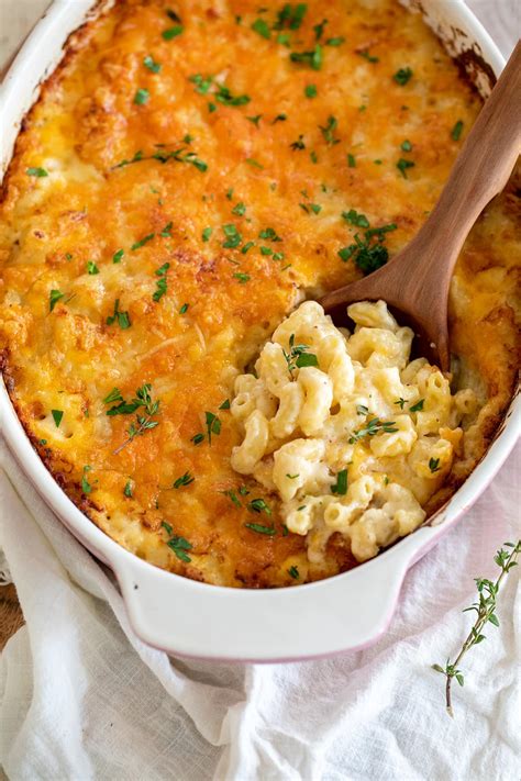 Creamy Homemade Baked Macaroni And Cheese Freutcake