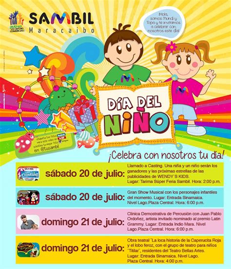 Este Día Del Niño La Fiesta Es En Sambil Maracaibo Noticias Digital58