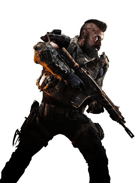 Download Call Of Duty Black Ops 4 Center Soldier Png Image For Free