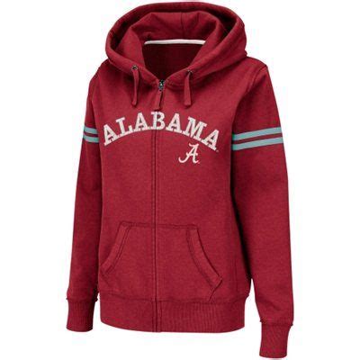 Alabama Crimson Tide Ladies Touchdown Full Zip Jacket - Crimson - $54.95 | Hoodies, Georgia ...