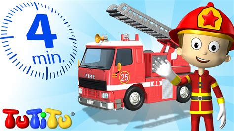 Come along for a ride in our fire engine honk honk and help bounce patrol put out the fire! TuTiTu Specials | Fire Truck | Toys and Songs for Children - YouTube