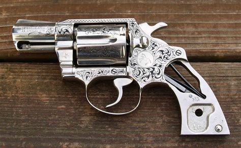 Colt Detective Special 38 Engraved By Norris Sperry