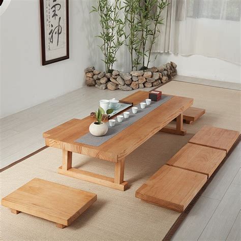Japanese Coffee Table Singapore Japanese Style Wood Side Table Modern