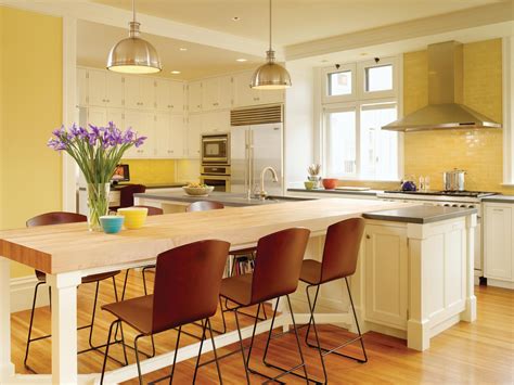 Kitchen Island And Table Combo
