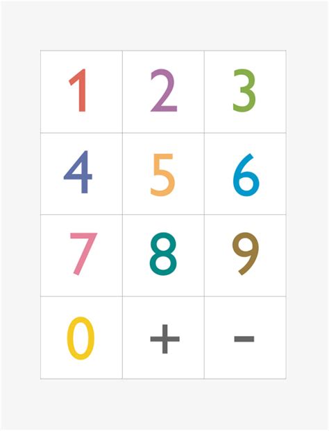 800 x 1100 file type:. Printable Numbers - Mr Printables