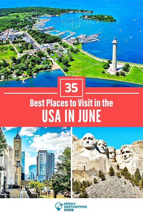 Best Places To Visit In June In The Usa Top Places To Travel Cool