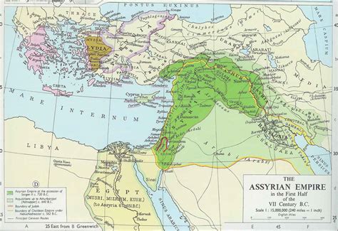The Neo Assyrian Empire In The First Half Of The 7th Century B C