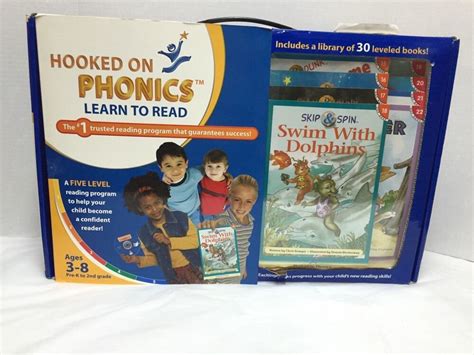 Hooked On Phonics Learn To Read Ages 3 8 Pre K 2nd Gr 5 Level Reading Program Hooked On