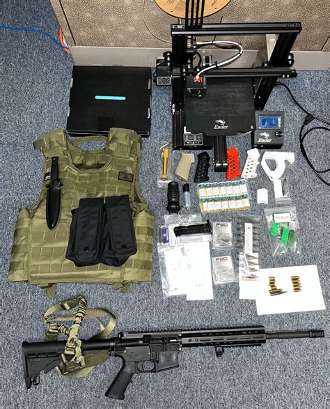 kingston man arrested for allegedly using 3d printer to make guns
