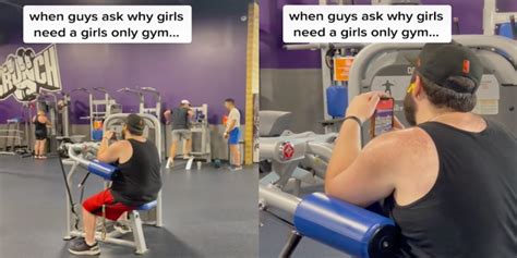 Tiktoker Exposes Man Taking Photos Of Woman At Gym