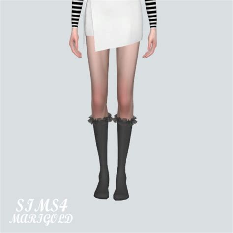 Voluminous Frill Socks At Marigold Sims 4 Updates